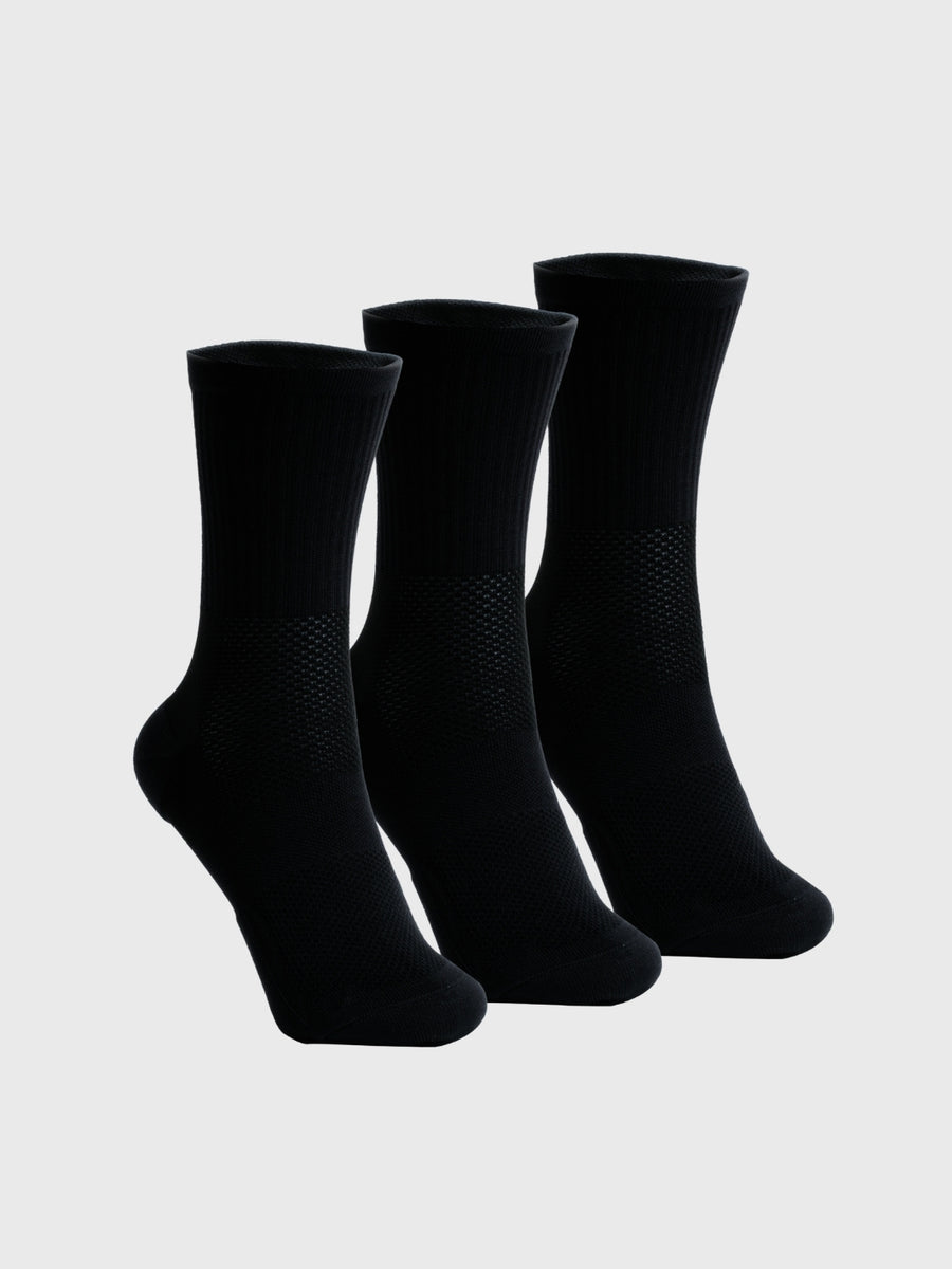 Permanent Black Socks 3-Pack
